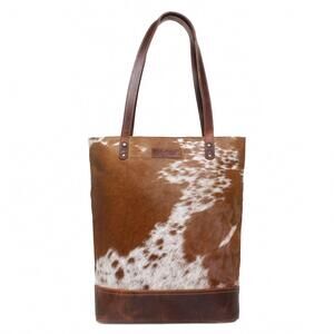 NEW SIXTEASE BAGS women's ouzzo toronto hide tote bag in brown